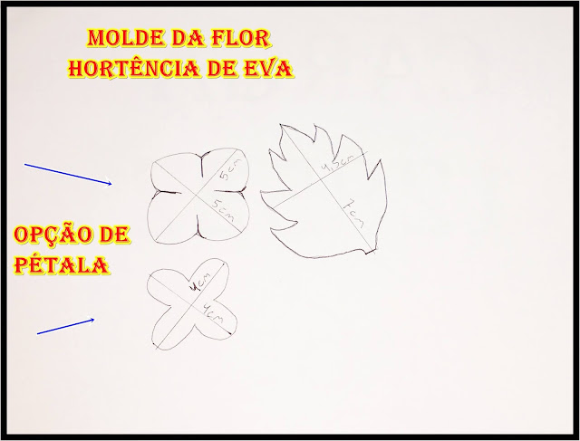 Arte Safira: Hortência tutorial dessa linda flor de e.v.a