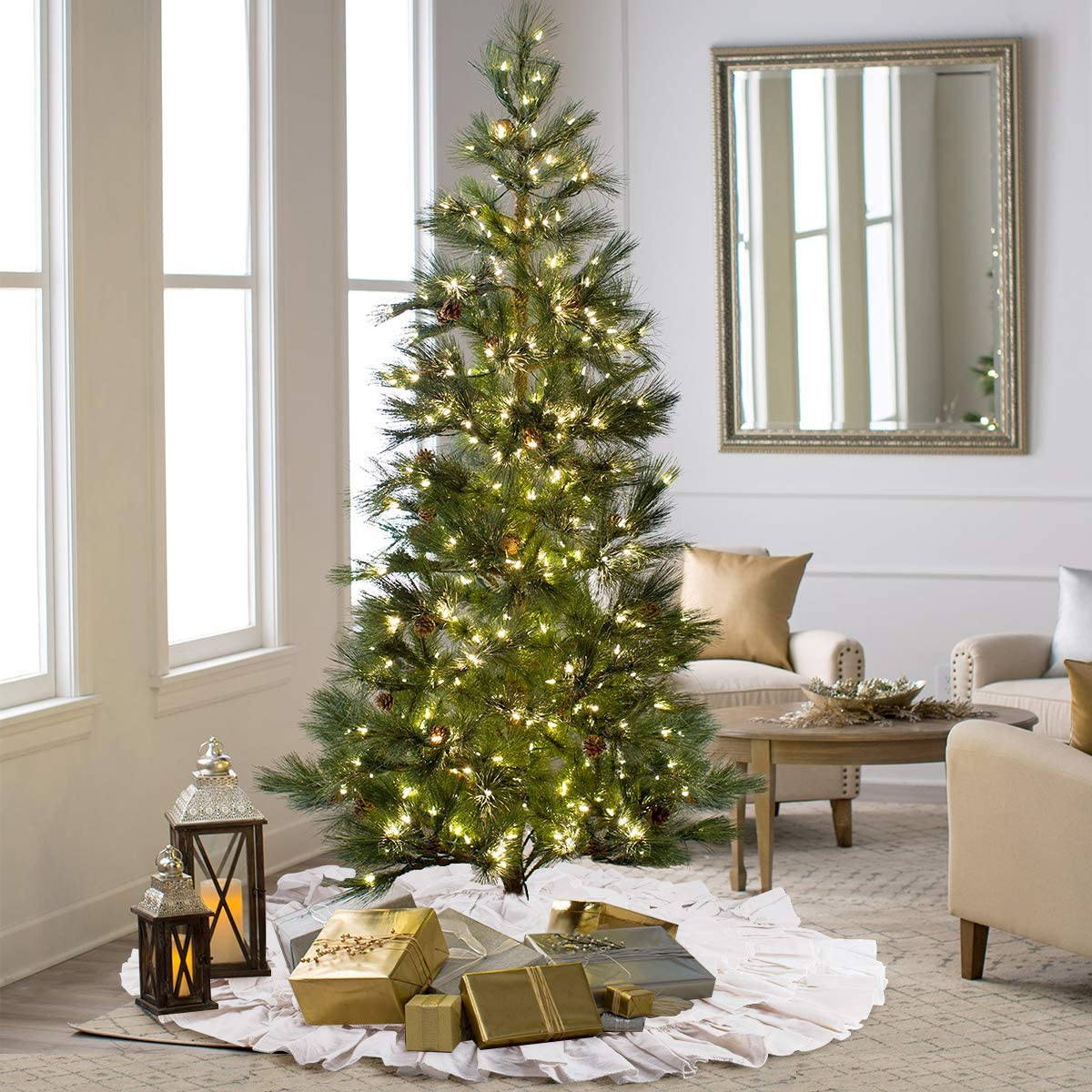 Our Hopeful Home: Best Christmas Tree Collars, Skirts, Stands And More