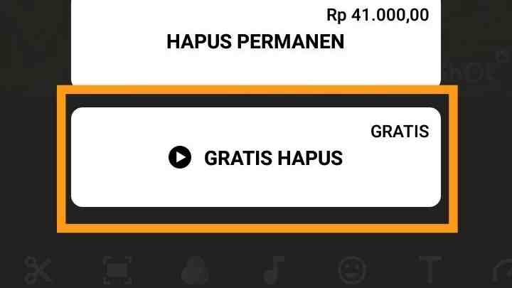 Cara menghapus watermark inshot