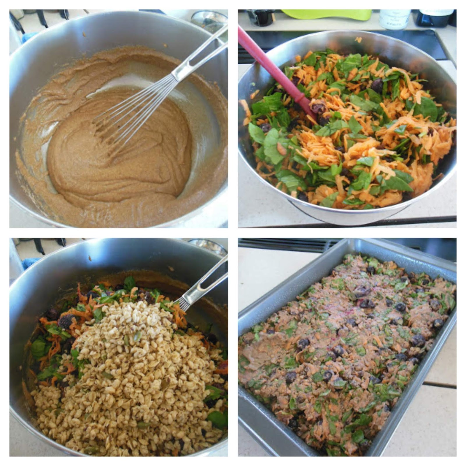 Super Fruit and Vegetable Breakfast Squares. Scratch Made Food! & DIY