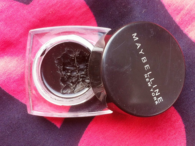 Maybelline Eyestudio Lasting Drama Gel Eyeliner 01 Black(New 36 HR Formula) Review, Pictures & Swatches