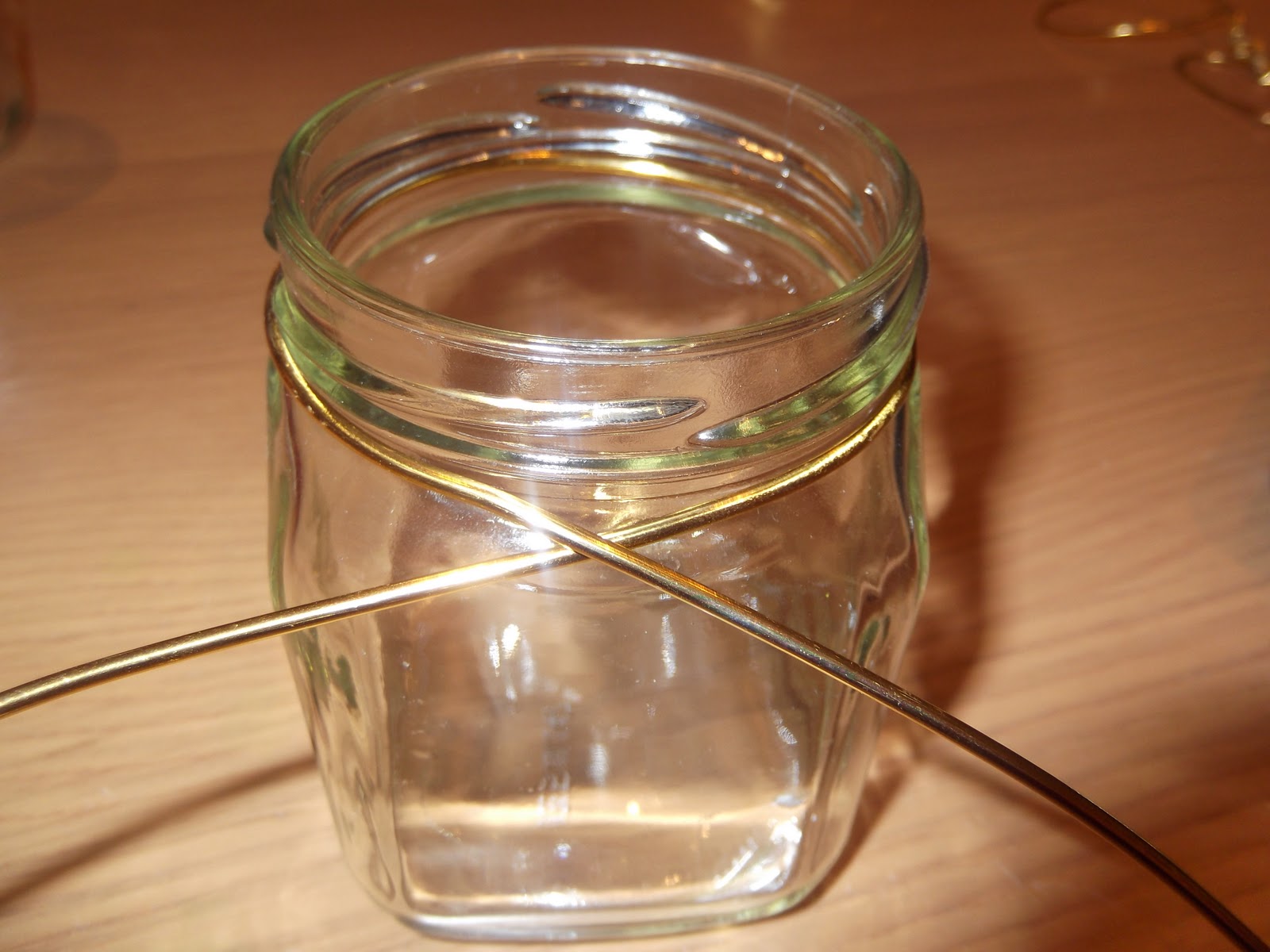 Made by (A)me 10 minute make jam jar tea light holders