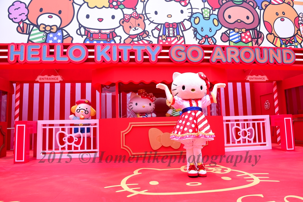 Hello Kitty Go Around!! In Singapore Is Finally Opened For Public At