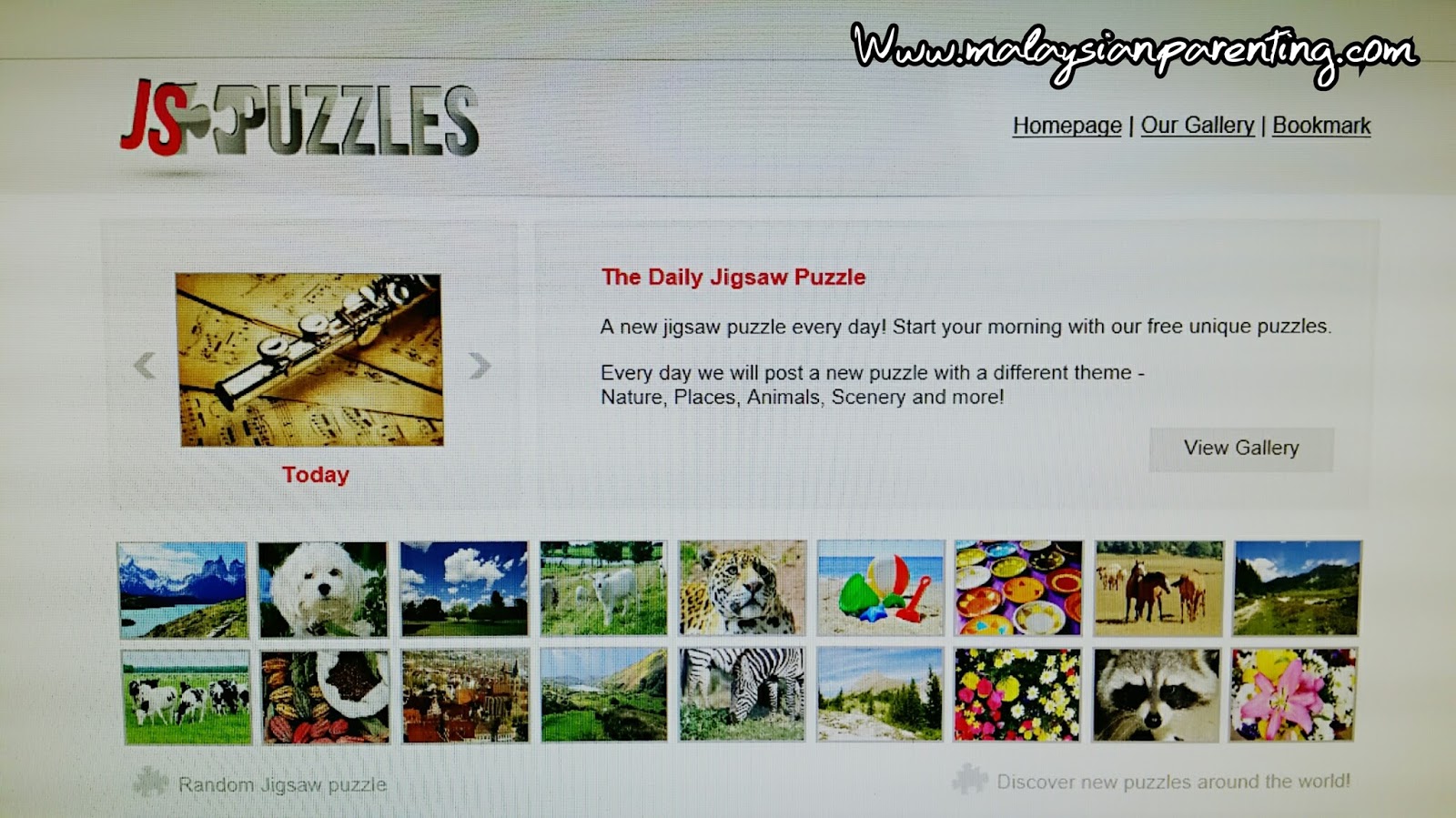 Free Activity Online Jigsaw Puzzles At Www Jspuzzles Com Malaysian Blogger Lifestyle Parenting And Beauty Beyond Motherhood
