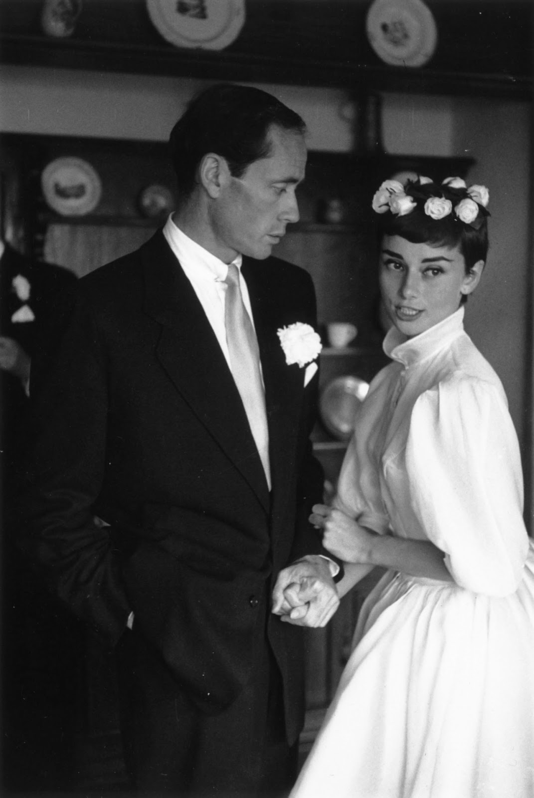 Rare Photographs of Audrey Hepburn and Mel Ferrer on Their