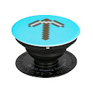 Minecraft Iron Pickaxe PopSockets Item