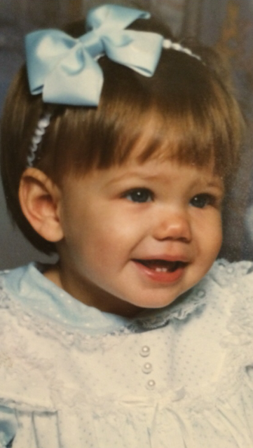 whitney as a baby