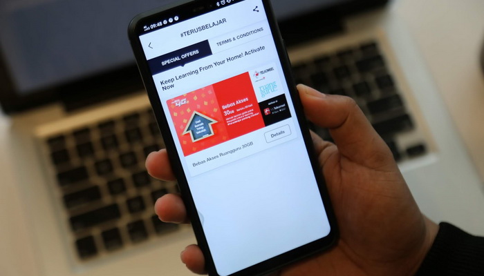 Tanggap Covid-19, Telkomsel Siapkan Belajar di Ruangguru Bebas Kuota