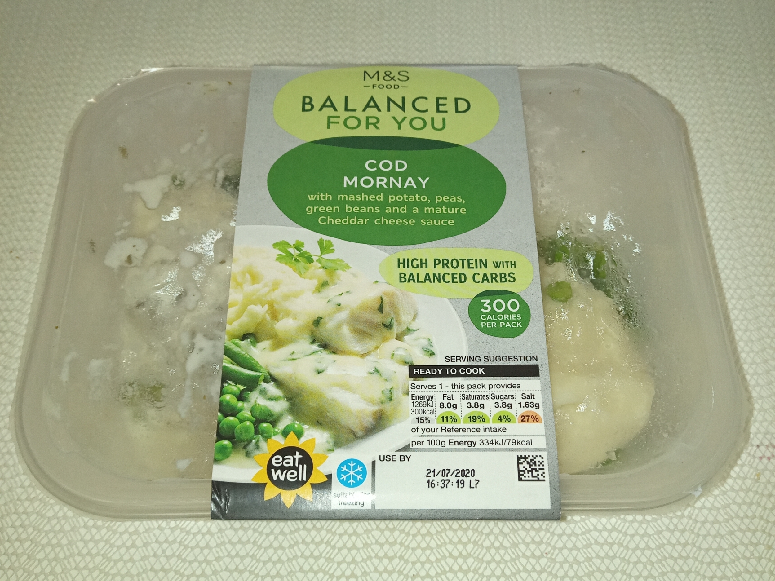 Supersupergirl's Food Reviews [Review] M&S Marks and Spencers Balanced For You Cod Mornay
