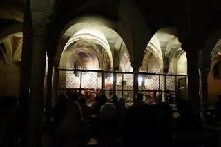 San Miniato Florence Italy Gregorian Chant mass in Latin