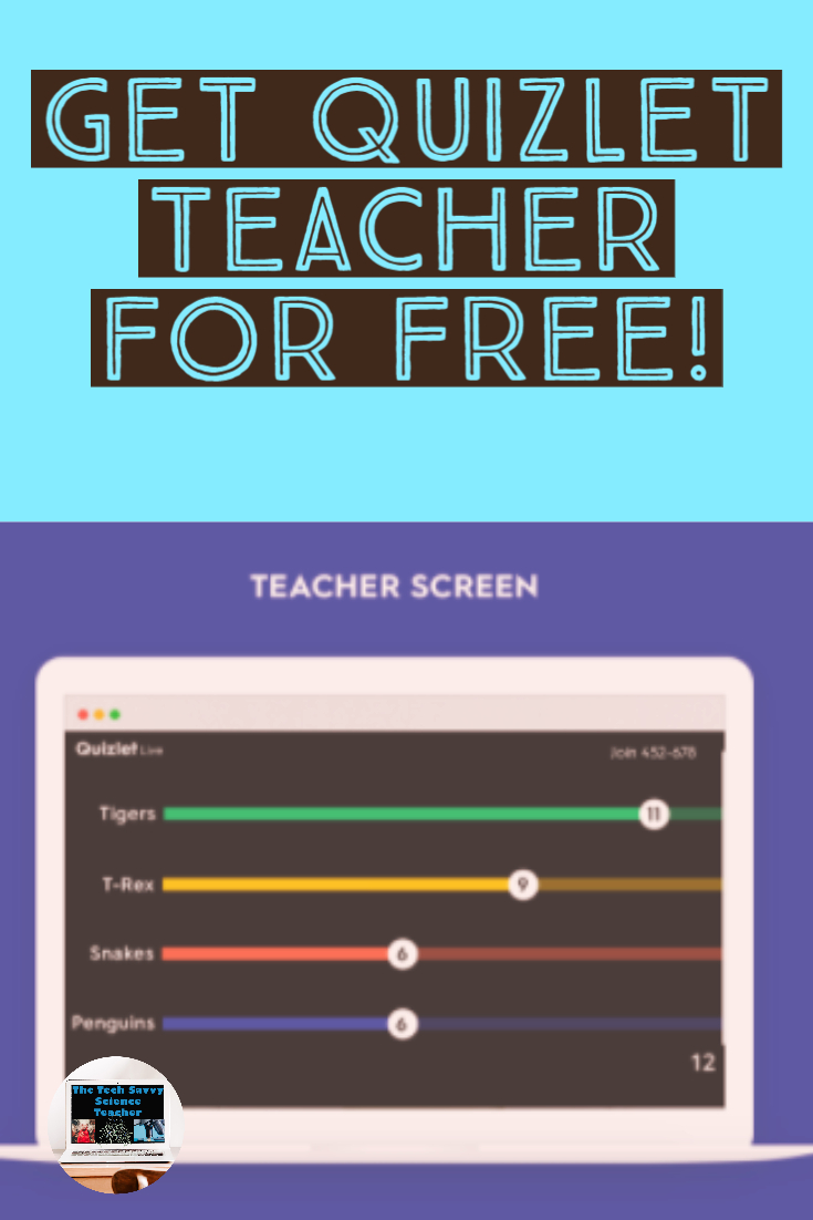 The Tech Savvy Science Teacher Quizlet Teacher is available for Free