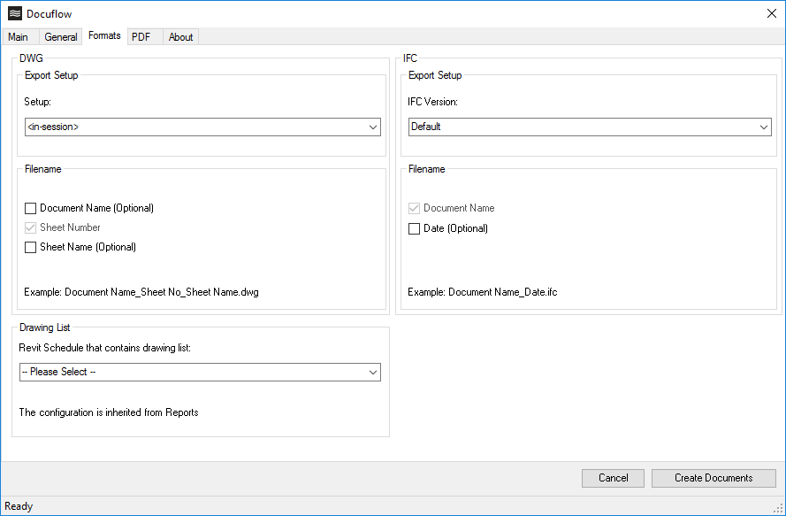 Revit Add-Ons: Docuflow – Sheets Quickly to PDF, DWG, and IFC, with a ...