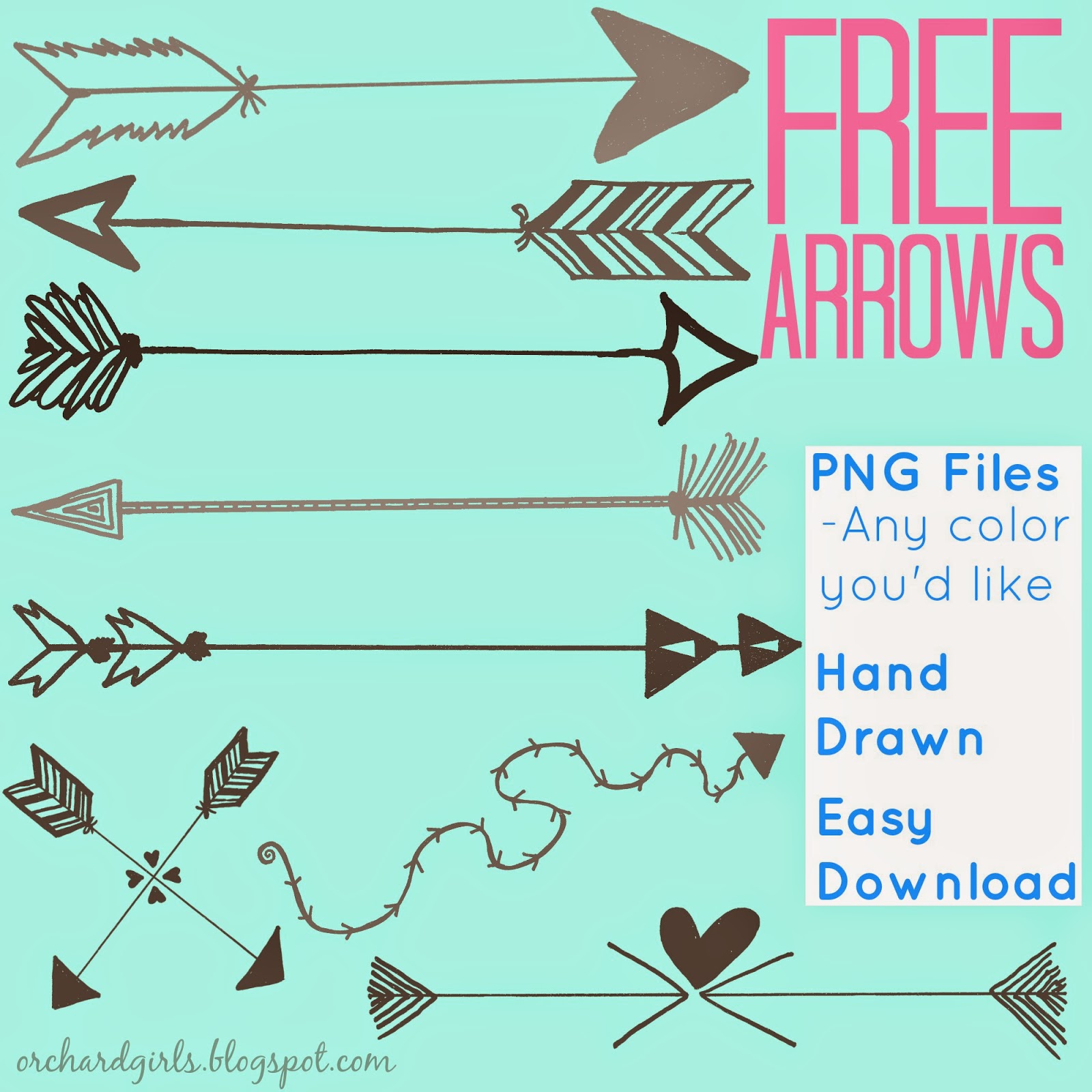 free clipart hand drawn arrow - photo #2