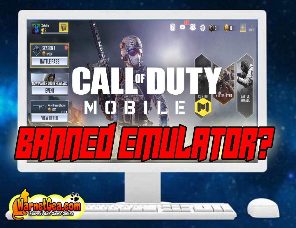 Cod Mobile Garena Tidak Bisa Di Mainkan Di Emulator Warnetgea Com Online Gaming Browsing