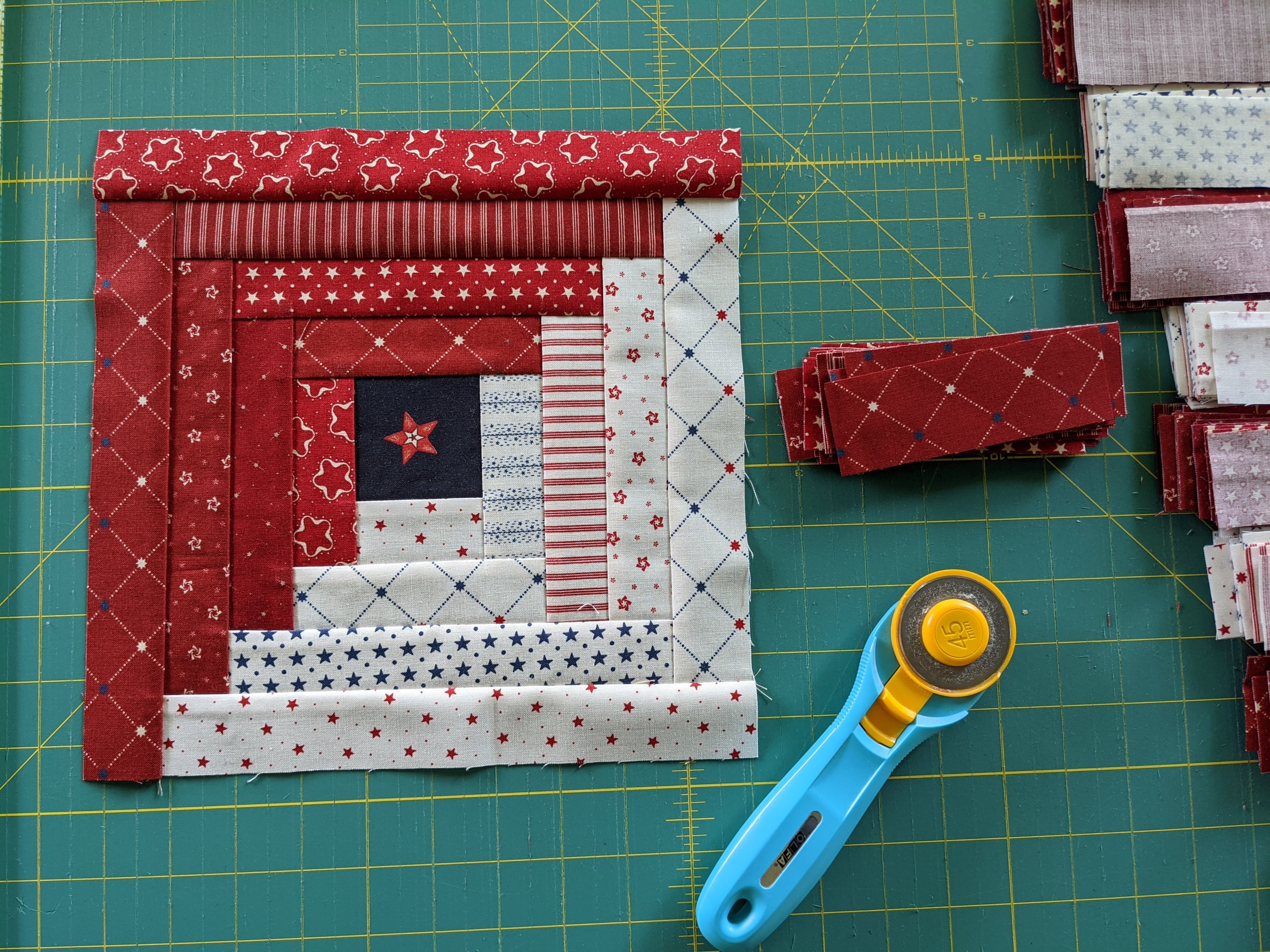 Pumpkin Hollow Quilting Constitution Quilt Finish