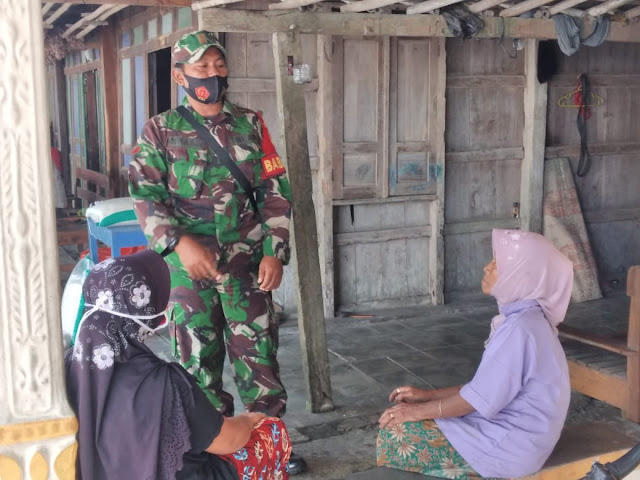 Komsos Babinsa Datangi Ibu – Ibu Warga Binaan