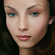 Sketch: Female Face 2. Another photo study. Time: 9hours fem facea final