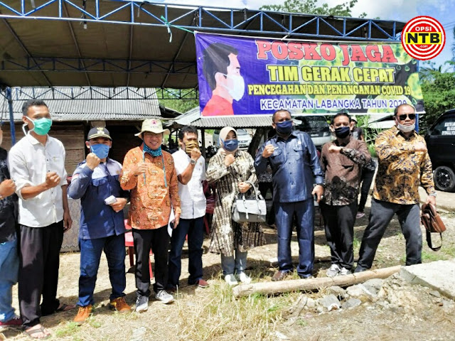 Terus Berikhtiar Cegah Penyebaran Covid-19, DPRD Sumbawa Kembali Roadshow