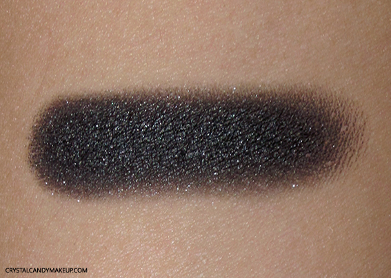 Clarins Ombre Matte Cream-To-Powder Eyeshadow 07 Carbon Review Swatch