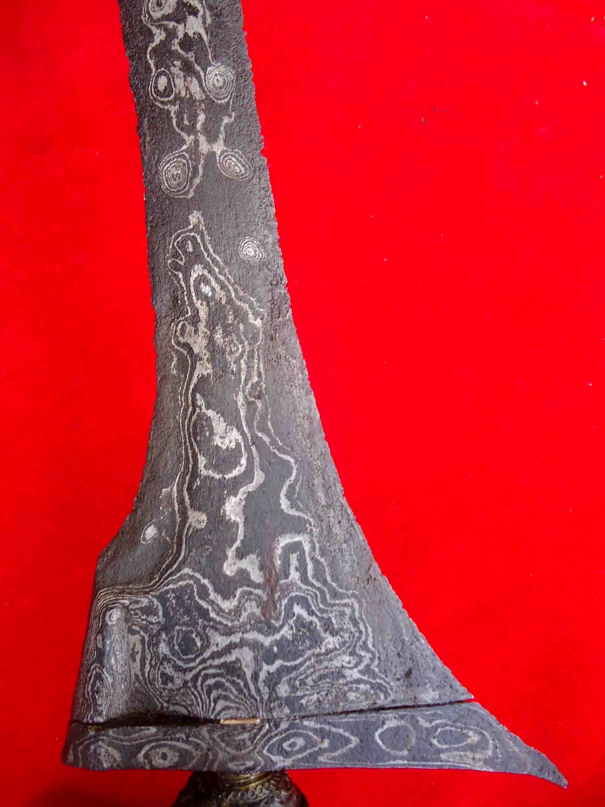 Keris Tilam Upih Pamor Udan Mas Tiban Tangguh Tuban Mataram  Keris