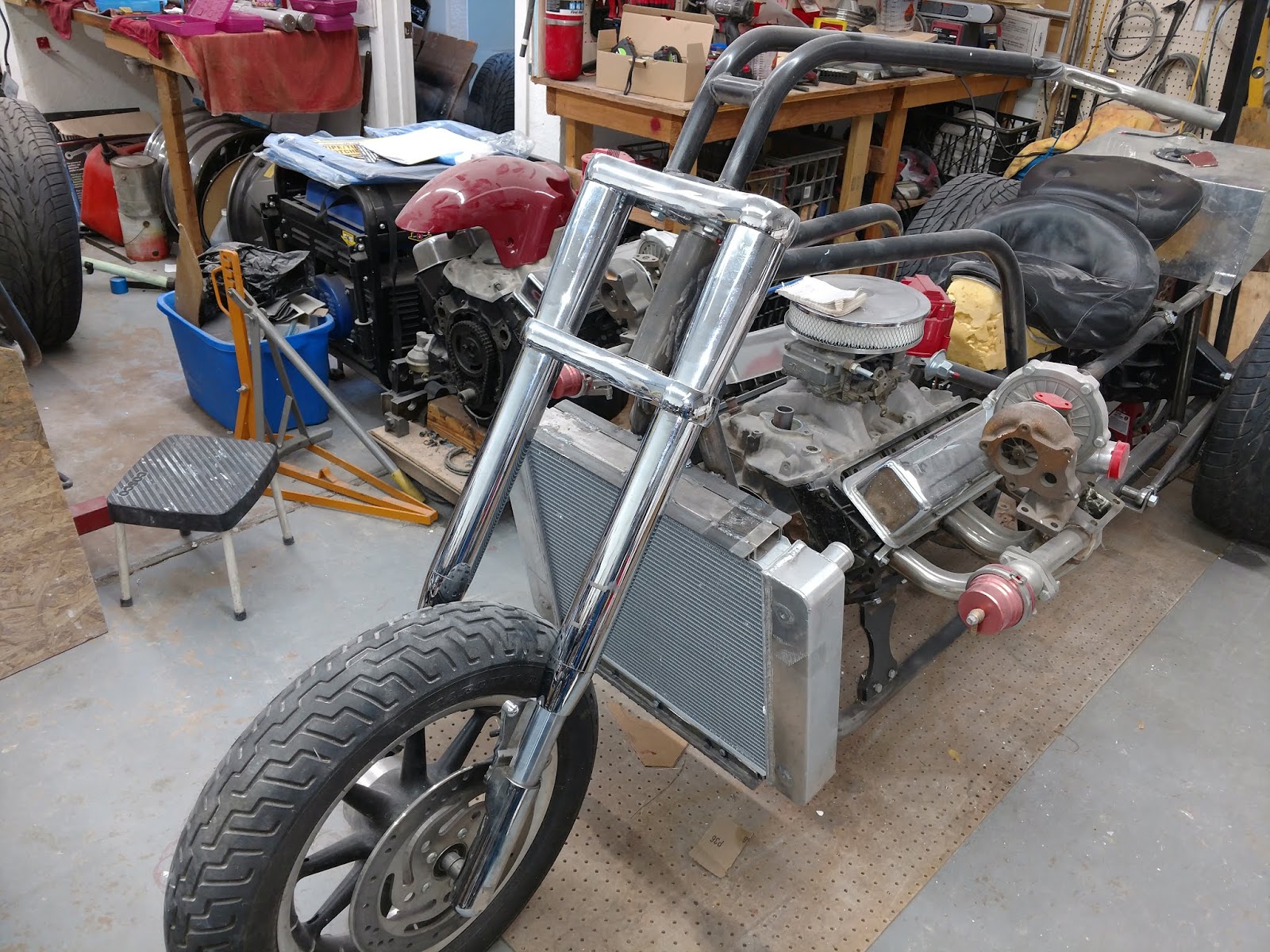 V8 Trike Chopperv8 trike rolling chassis 350 v8 trike rolling chassis