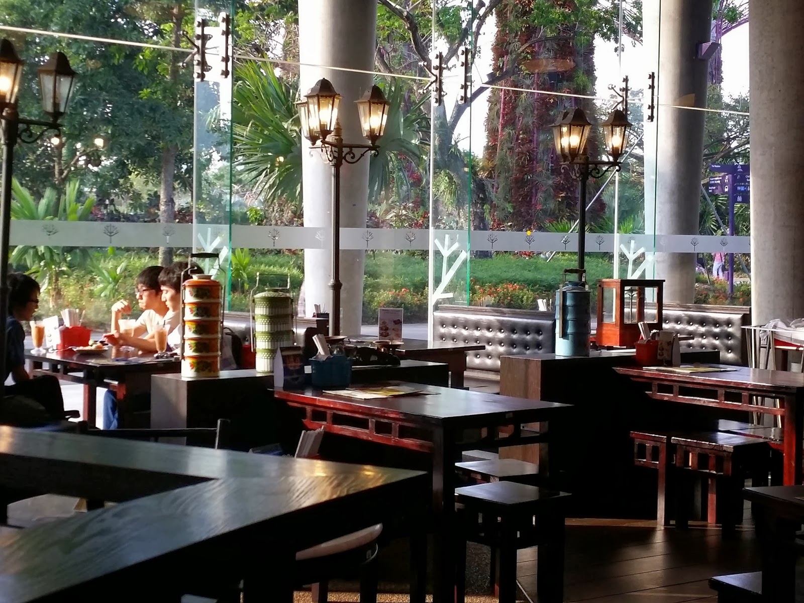 The World In and Out of Merry Berries Hill Street Coffee Shop