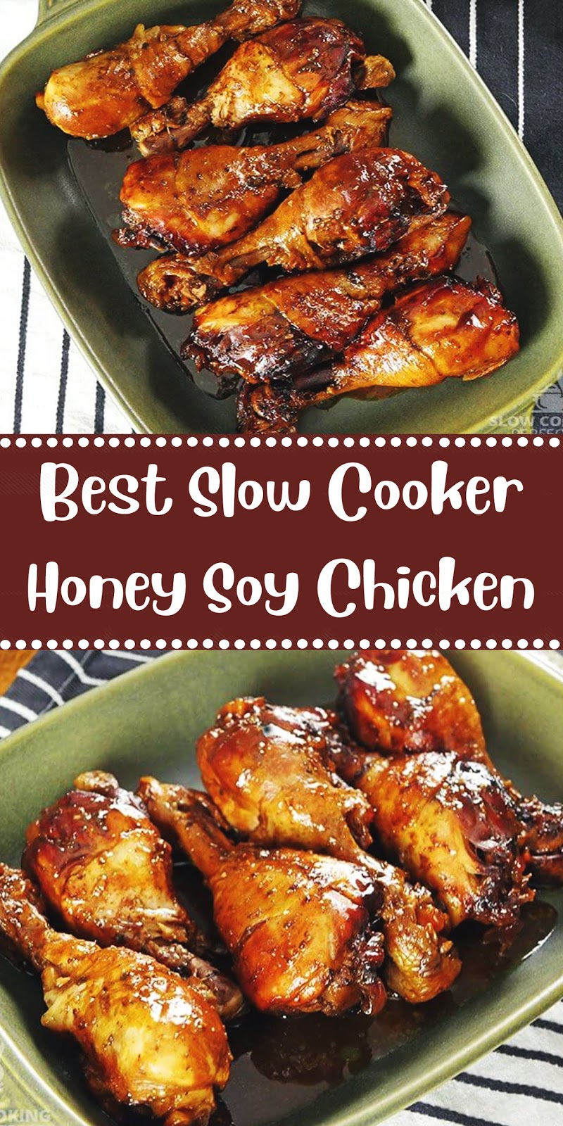 Best Slow Cooker Honey Soy Chicken Recipe Kuenak
