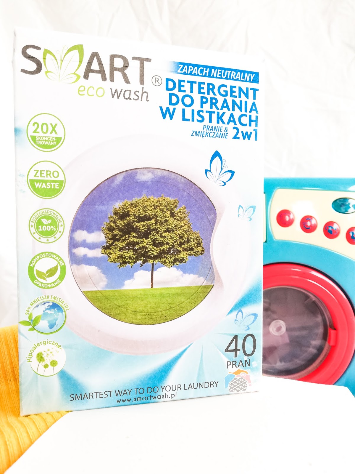 Smart Eco Wash - ekologiczne listki do prania