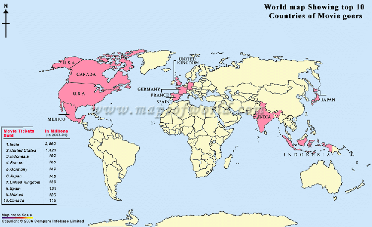 10 Maps. Top 10 Countries to visit. Ten countries