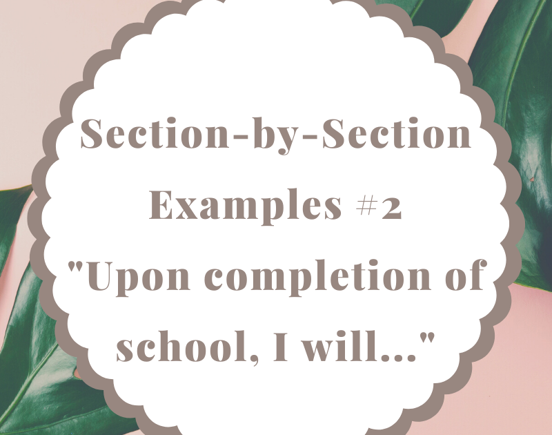 murphy marketplace itp stepbystep post secondary goal statement examples