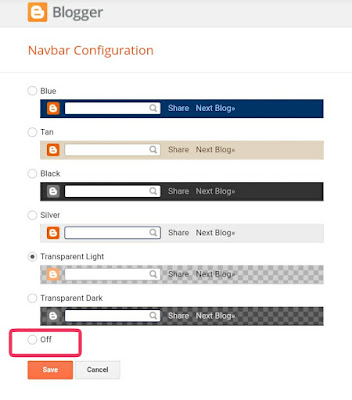 layout - How to Remove ( Hide ) Navbar From Blogger 