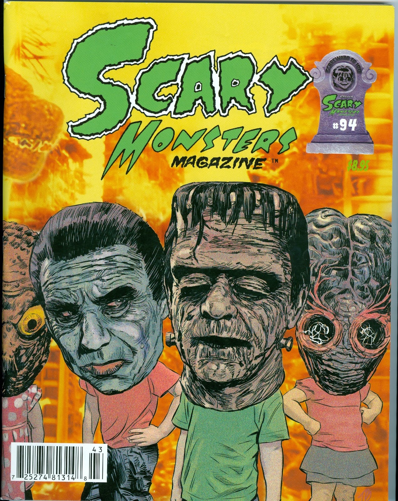 Dr. Gangrene's Mad Blog: Scary Monsters Magazine