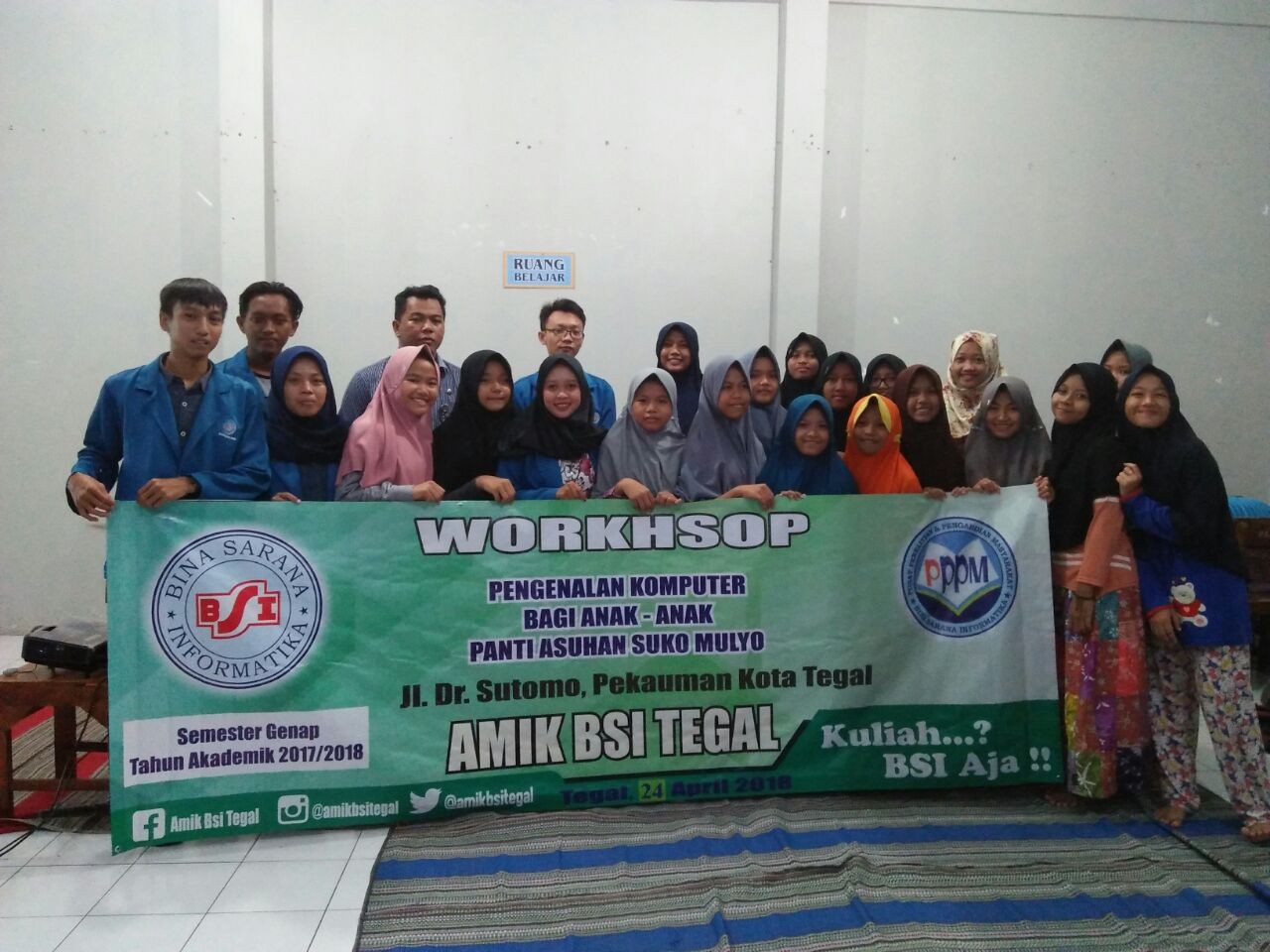 Workshop Pengenalan Komputer Bagi Anak Anak Di Panti Asuhan Suko Mul Pantura Terkini