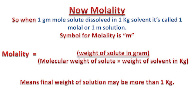My Smart Class : How to Calculate Molality