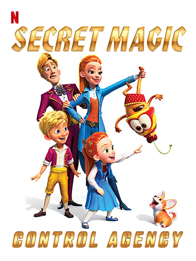 Secret Magic Control Agency (2021) 1080p NF WEB-DL Dual Latino-Inglés [Sub.Esp] (Animación.Aventuras)