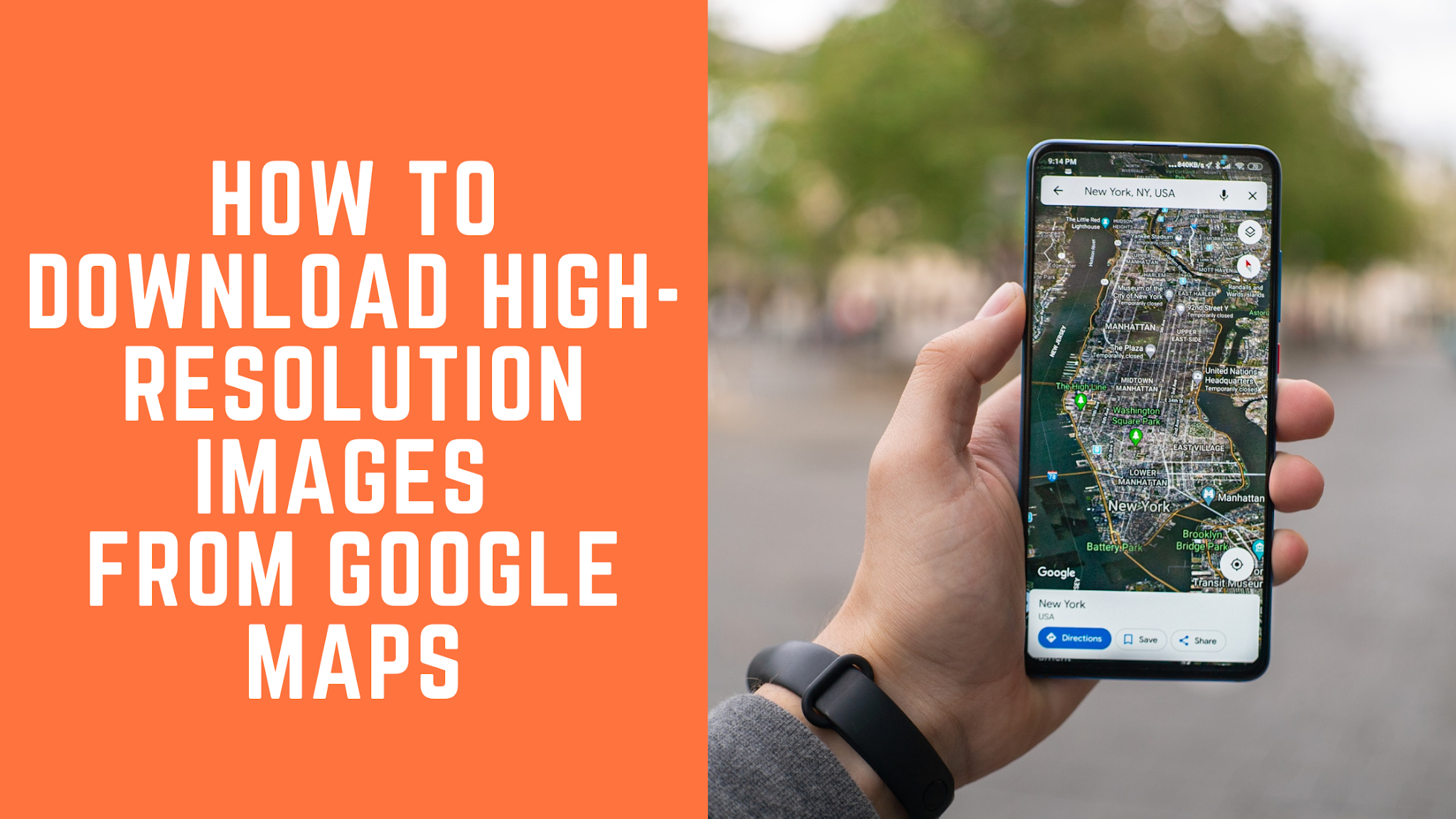 How to download High-Resolution Images from Google Maps