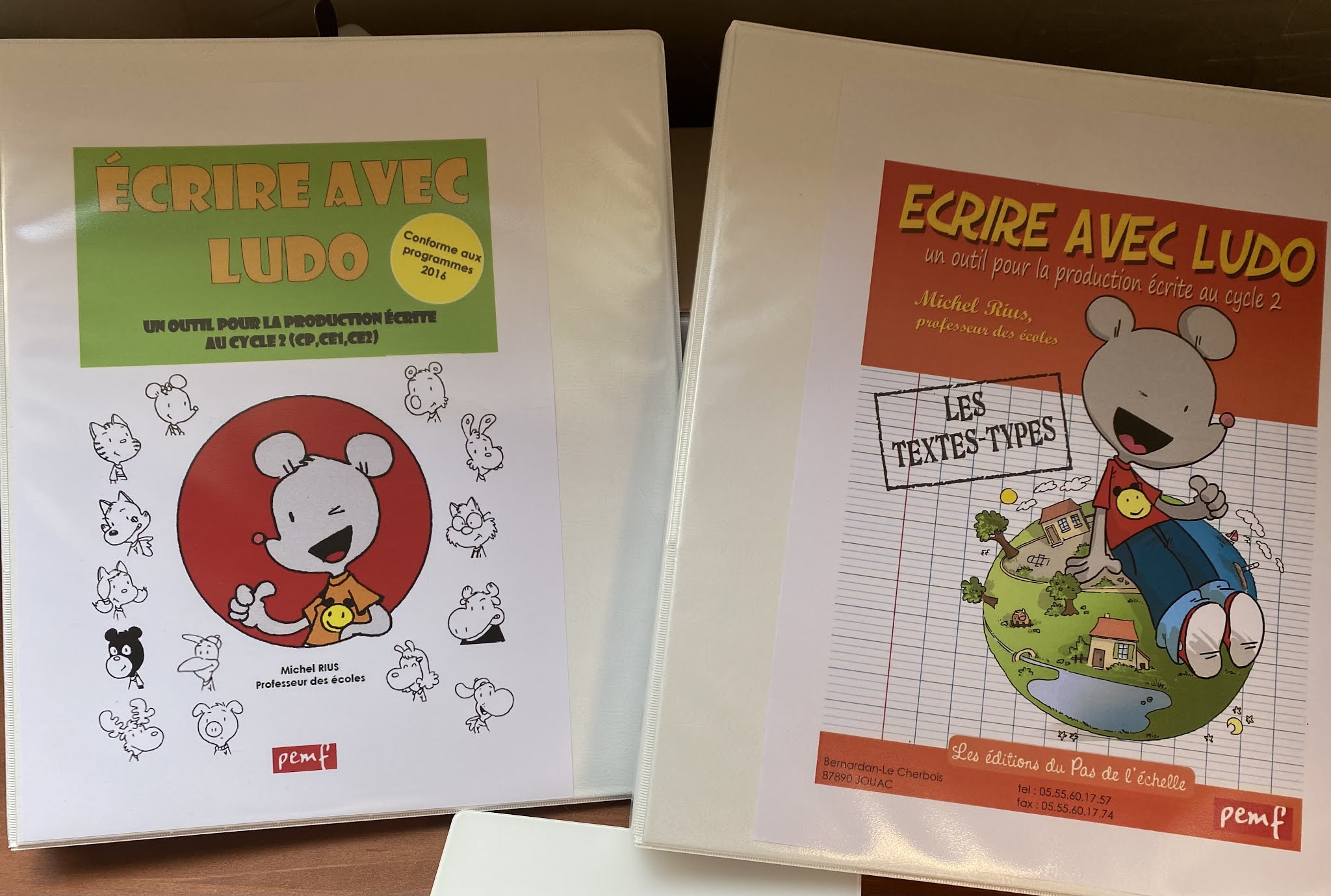 La classe de Sanléane: Ecrire avec Ludo