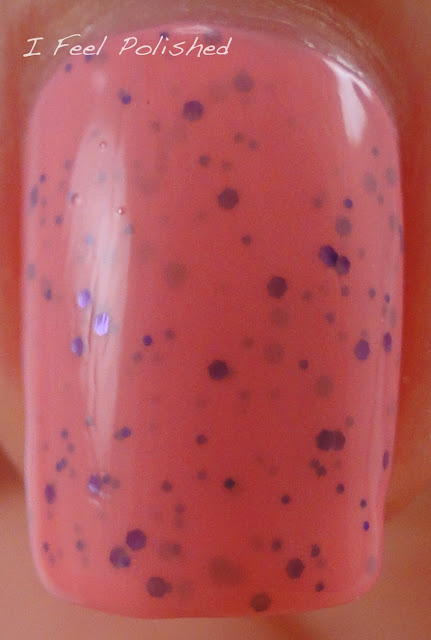 Initial Lacquer Pink Lemonade Macro