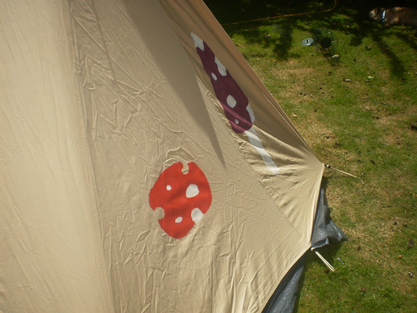 The Painting of a tent