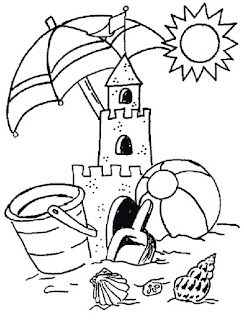Holiday and Seasonal Coloring For Kids: Summer Coloring Page For Kids