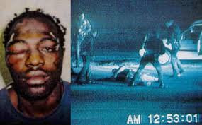 Rodney King video tape of him being beaten
