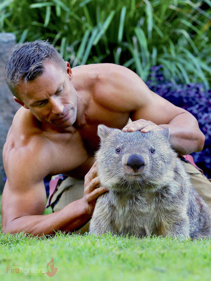 Firefighters Pose With Adorable Animals For 2019 Charity Calendar And The Pictures Are Hot! Firefighters Pose With Adorable Animals For 2019 Charity Calendar And The Pictures Are Hot!
