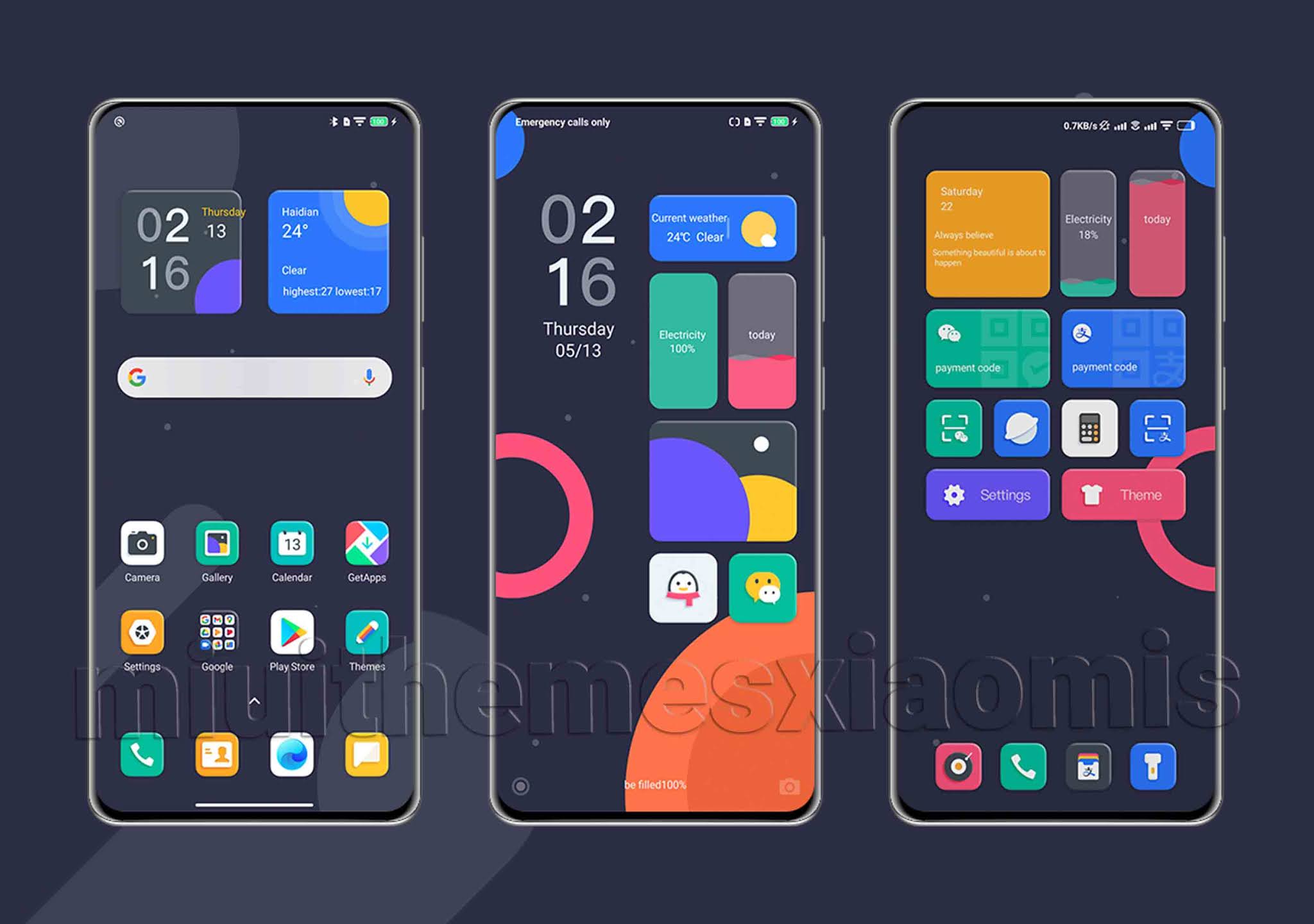 Source Pro MIUI Themes With Very Beautiful Icons and UI Design MIUI