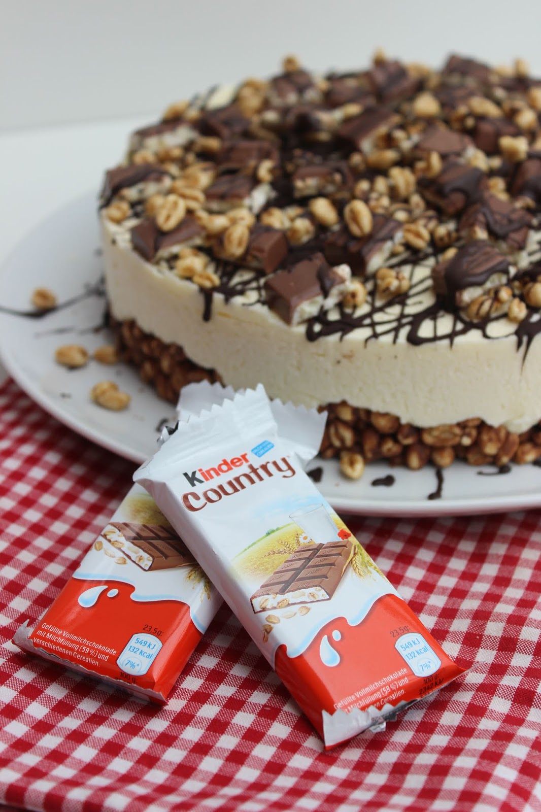 Gruensteinkitchen No Bake Kinder Country Torte