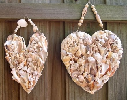 shell hearts