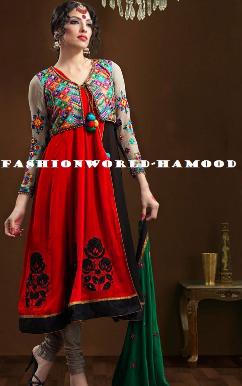 Churidar Kameez Suits Design 2012 - latest fashion