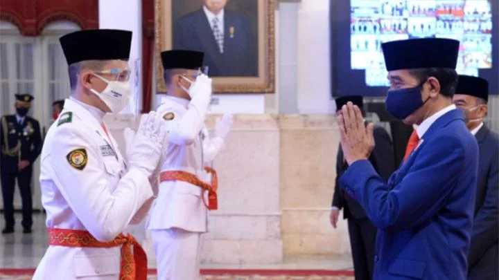 Pengukuhan Paskibraka 2020