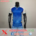 Áo Không Logo Mã XYZ-32 2020 Màu Xanh Dương