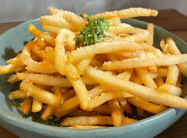 Shoestring U.S. Fries with Parmesan Cheese