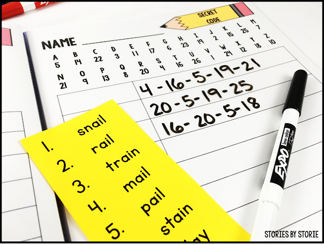 If you're looking for a great way to save on copies for the year, you can use spelling folders for your weekly spelling practice. Copy all of the pages you want, place into sheet protectors, and then place these pages into a folder. Students can use the pages again and again each week with a new list of spelling words.